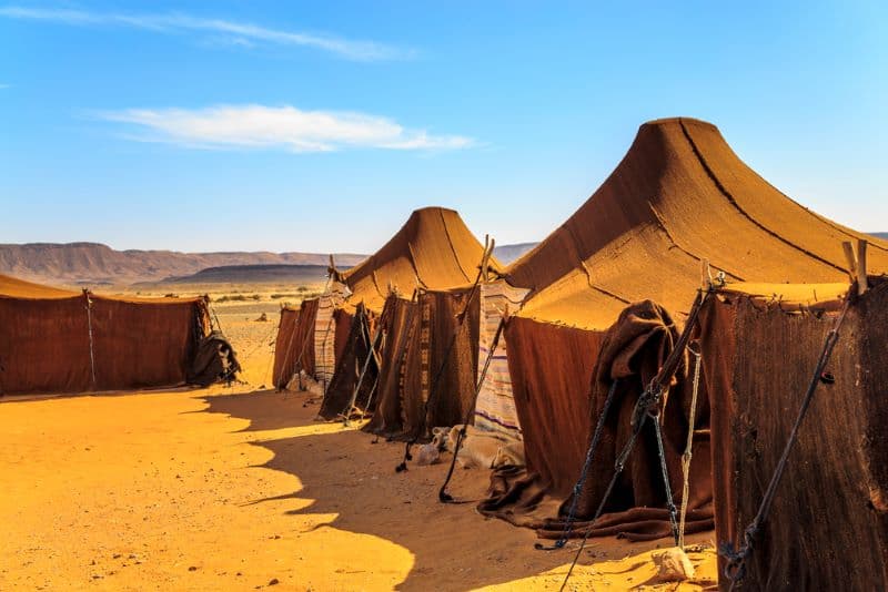 Haimas desert camp Haimas in the desert at Kam Kam Dunes