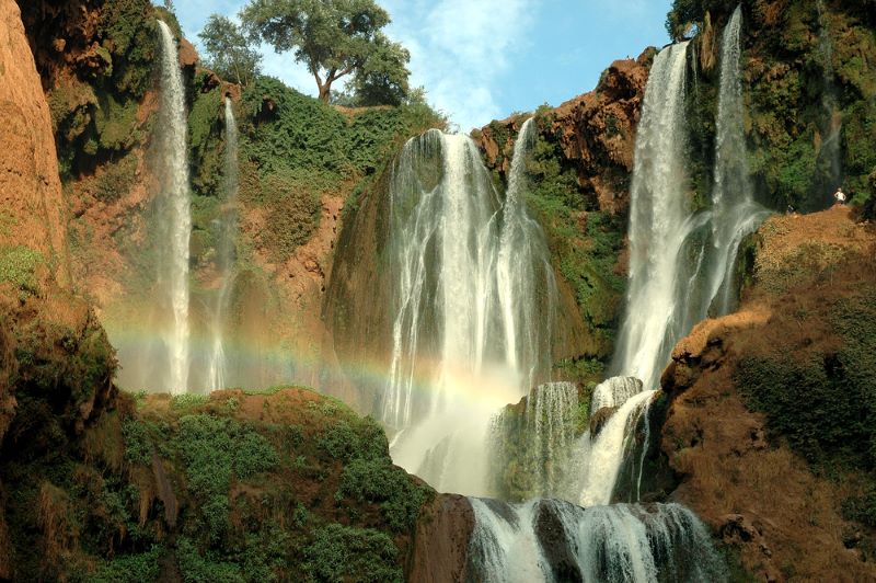 Turismo en las cascadas de Ouzoud en Marruecos Cascadas de Ouzoud en Marruecos, turismo