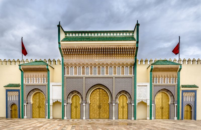 Palacio real en Fez Que ver en Fez, el palacio real